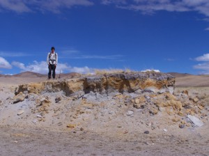 Adam Hudson PhD student Adam Hudson of the University of Arizona uses radiocarbon dating to reconstruct past lake levels in western Tibet.