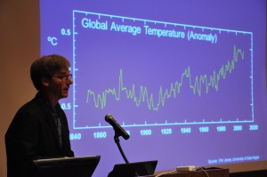 Chris Bentley/MEDILL Second generation climate scientist Ralph Keeling warns that the spectacular rise in carbon dioxide levels caused by burning fossil fuels could be trivial compared to what's to come. 