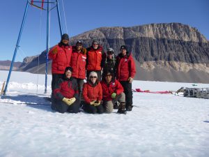 Shackleton, along with her research team, traveled to Antarctica's Taylor Glacier to collect revealing atmospheric samples.