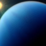 "This artist’s concept shows what the hot sub-Neptune exoplanet TOI-421 b could look like. It is based on spectroscopic data gathered by Webb, as well as previous observations from other telescopes on the ground and in space," according to NASA . Credits: NASA, ESA, CSA, Dani Player (STScI)